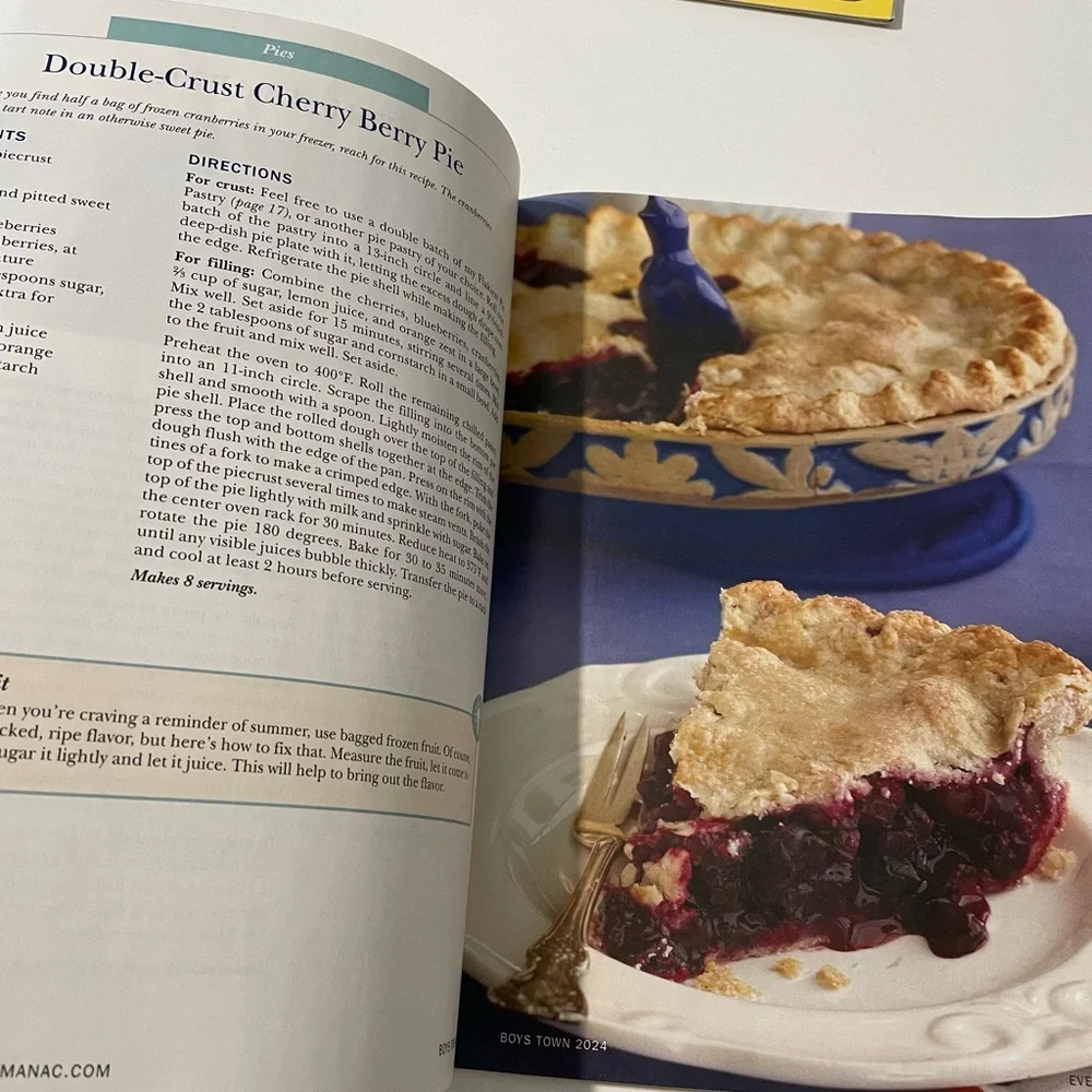 The Old Farmers Everyday Baking & Best Recipes Almanac 2024 Magazine Cookbook
